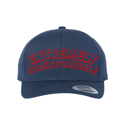 Custom Extremely Irresponsible Snapback Hat