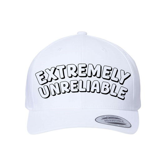 Custom Extremely Unreliable Snapback Hat