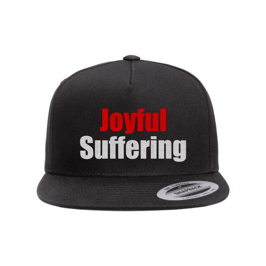 Custom Joyful Suffering Snapback Hat