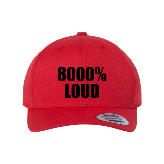 Custom 8000% Loud Snapback Hat