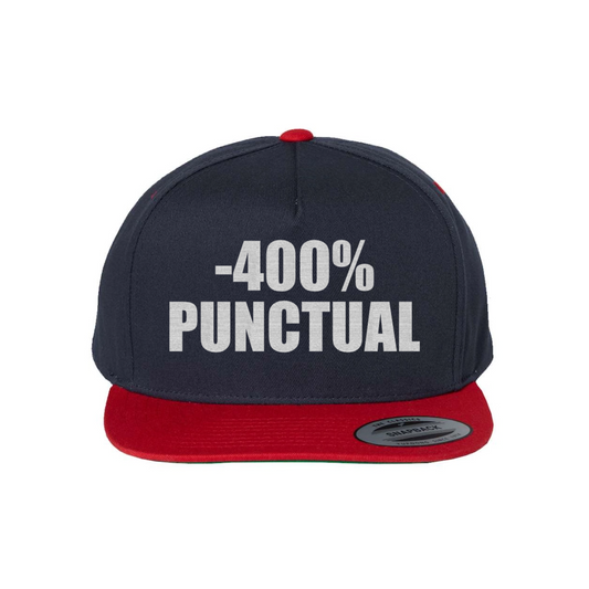 Custom -400% Punctual Snapback Hat
