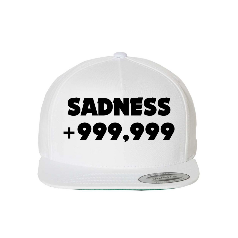 Custom Sadness +999,999 Snapback Hat