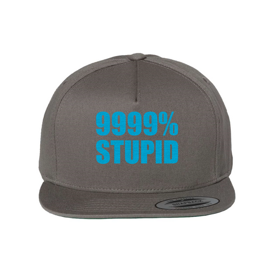 Custom 9999% Stupid Snapback Hat