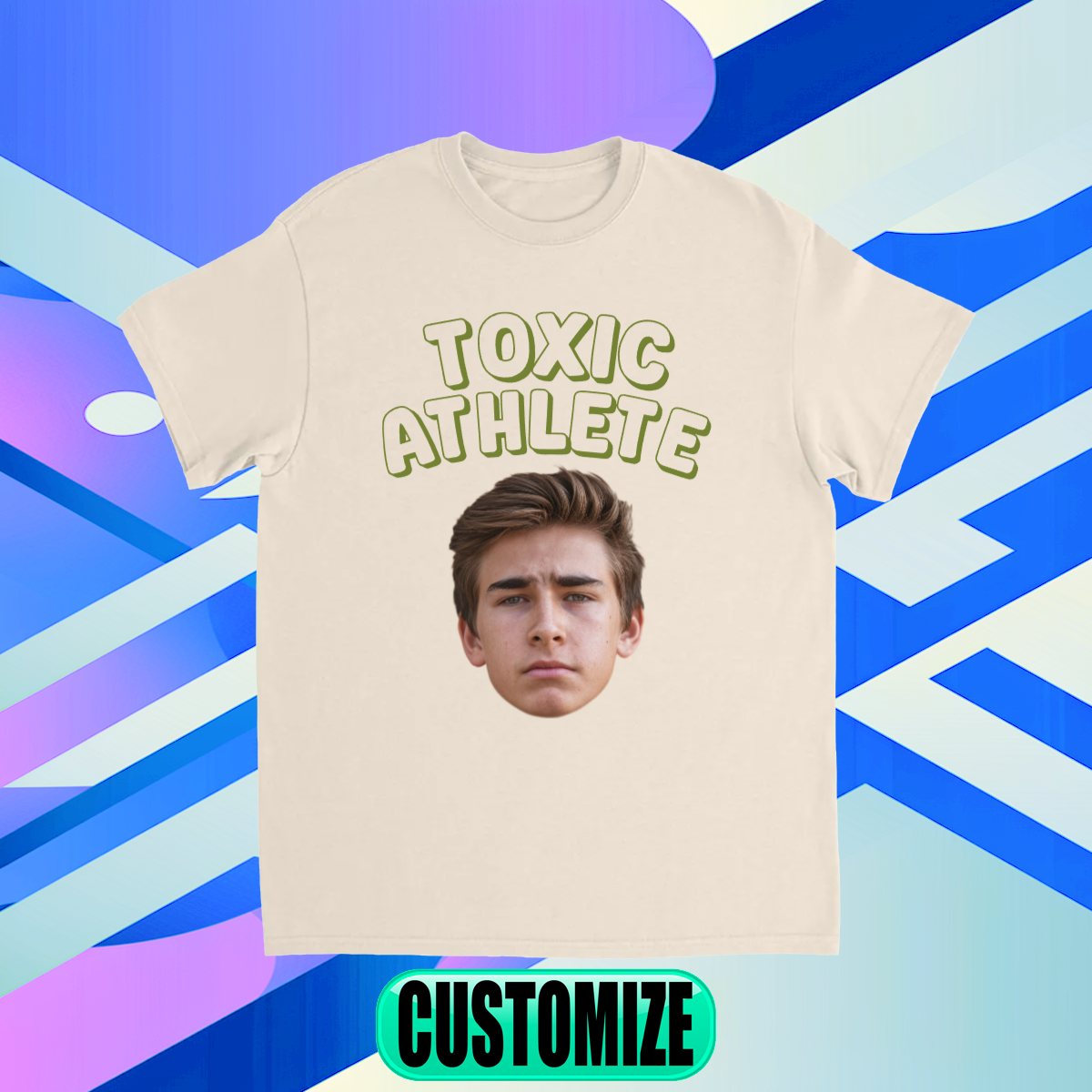 CUSTOM TOXIC ATHLETE T-SHIRT