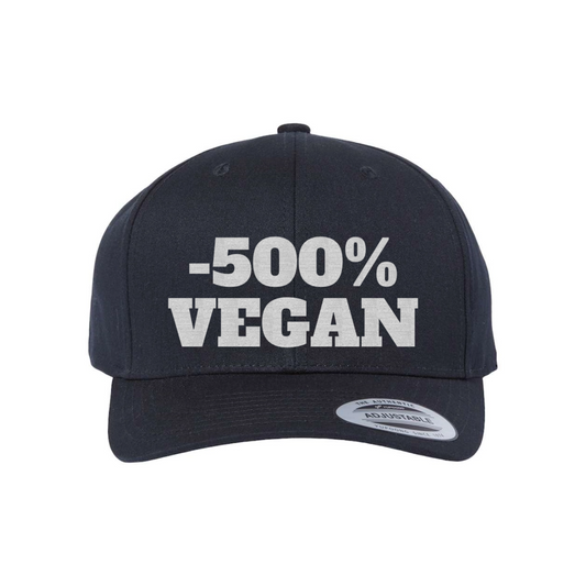 Custom -500% Vegan Snapback Hat