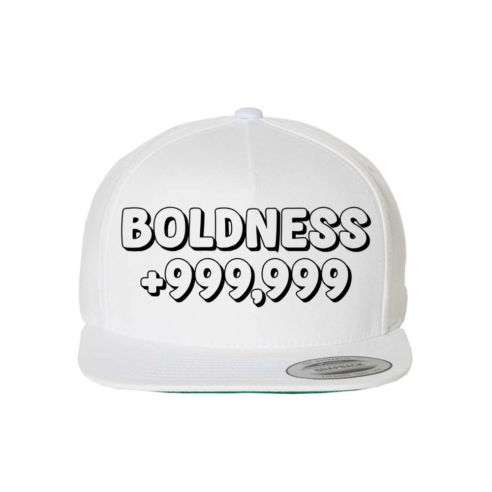 Custom Boldness +999,999 Snapback Hat