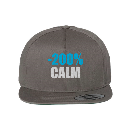 Custom -200% Calm Snapback Hat