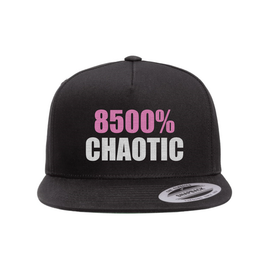 Custom 8500% Chaotic Snapback Hat