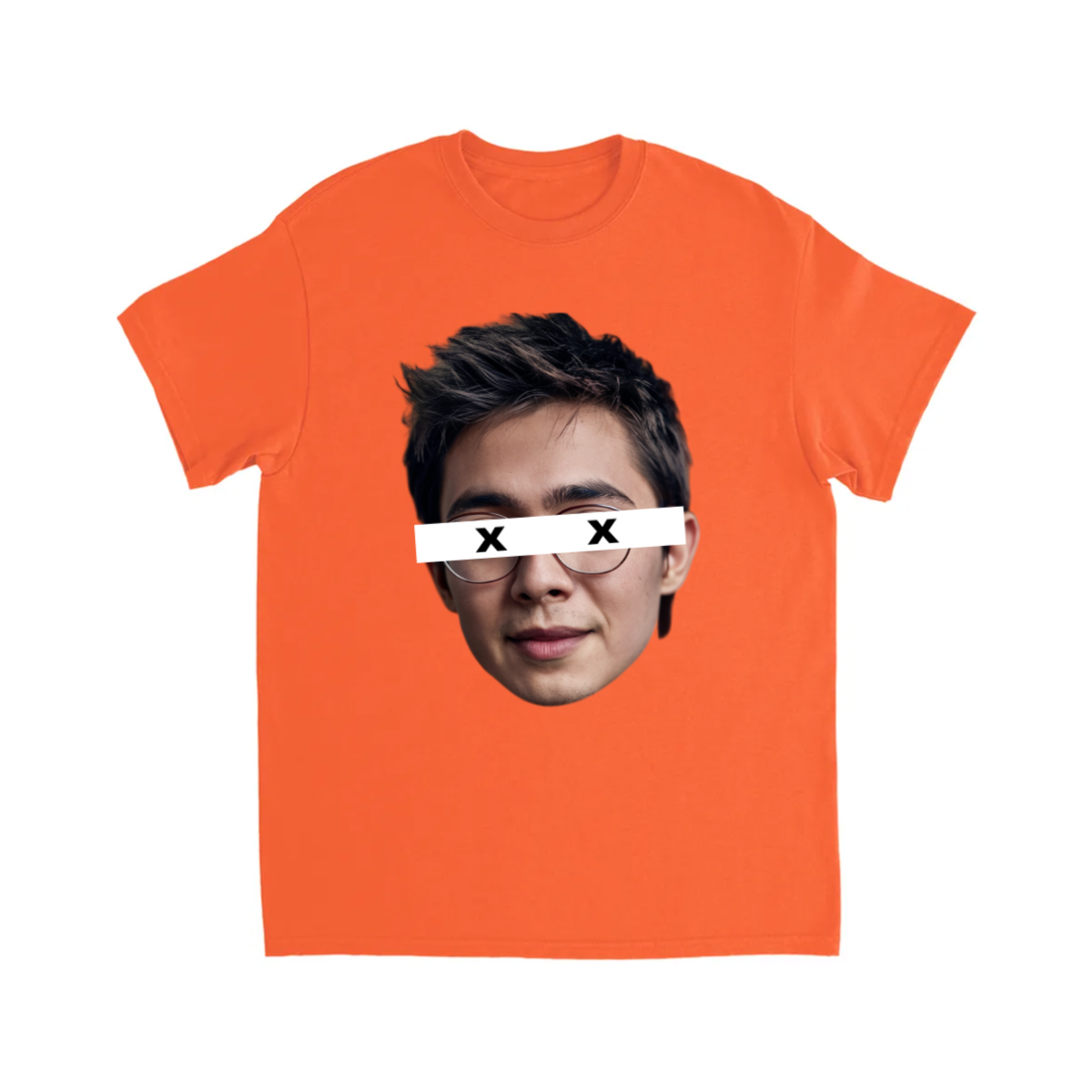 CUSTOM FACE T-SHIRT W/ X EYES