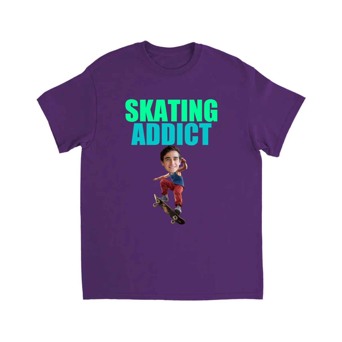 CUSTOM SKATER T-SHIRT