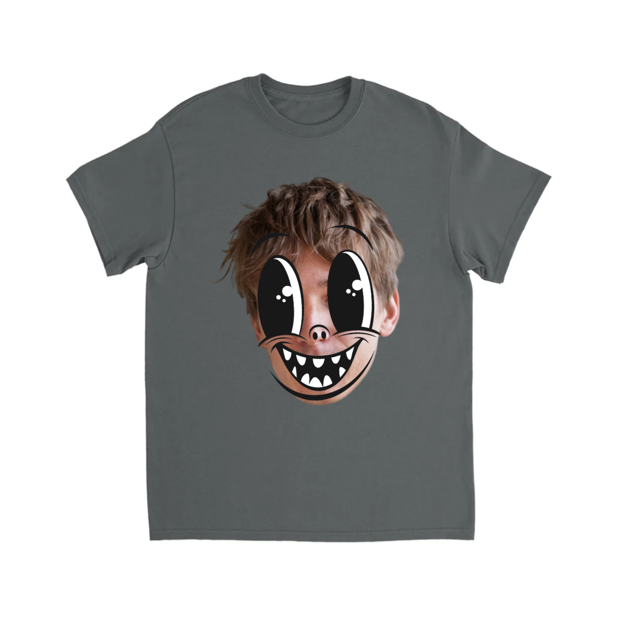 CUSTOM FACE OVERLAY T-SHIRT (FACE 6)