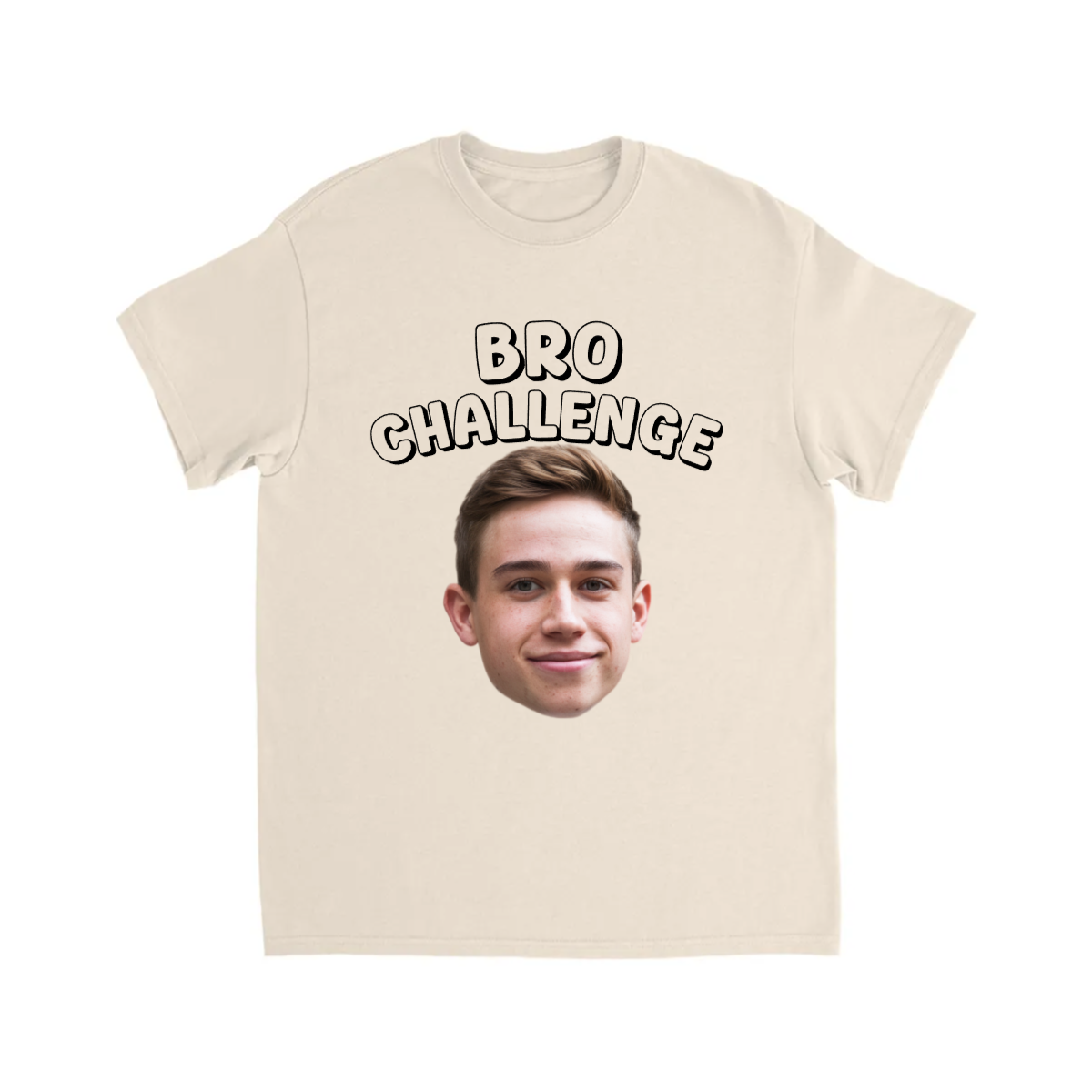 CUSTOM BRO CHALLENGE T-SHIRT