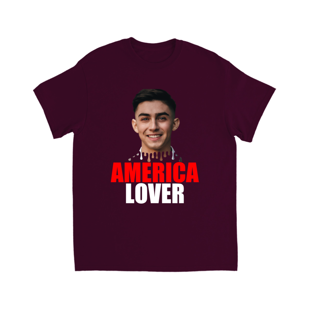 CUSTOM AMERICA LOVER T-SHIRT