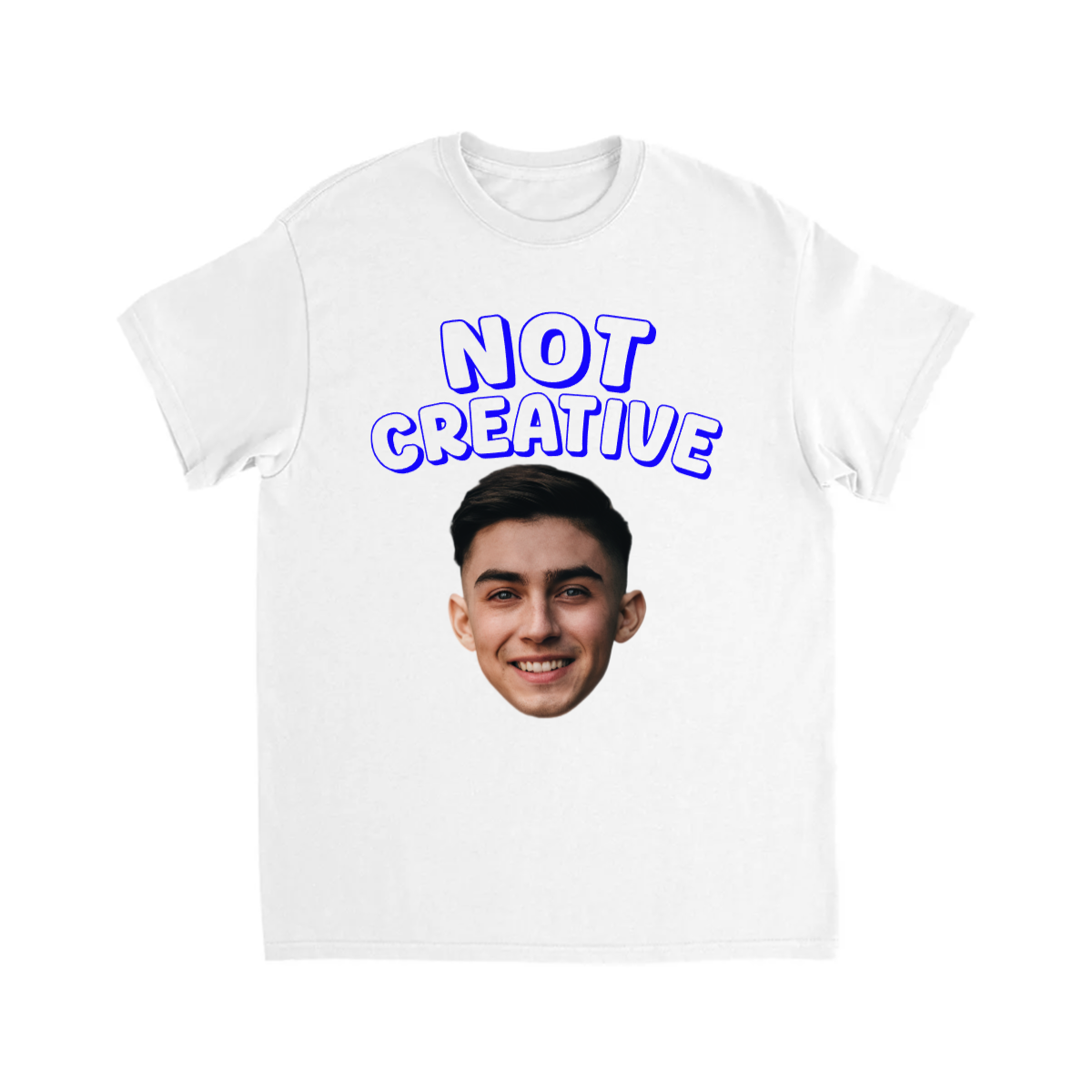 CUSTOM NOT CREATIVE T-SHIRT