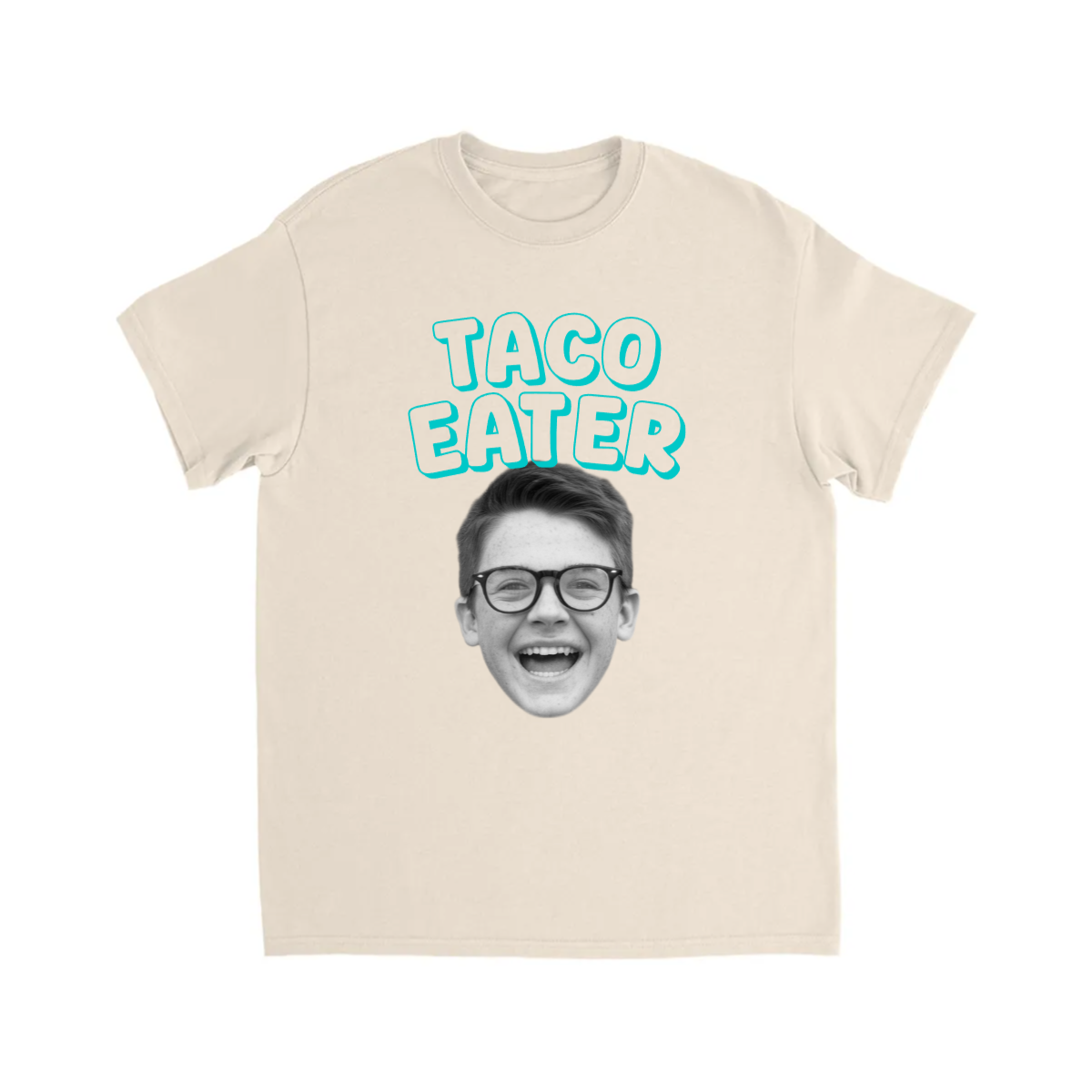 CUSTOM TACO EATER T-SHIRT