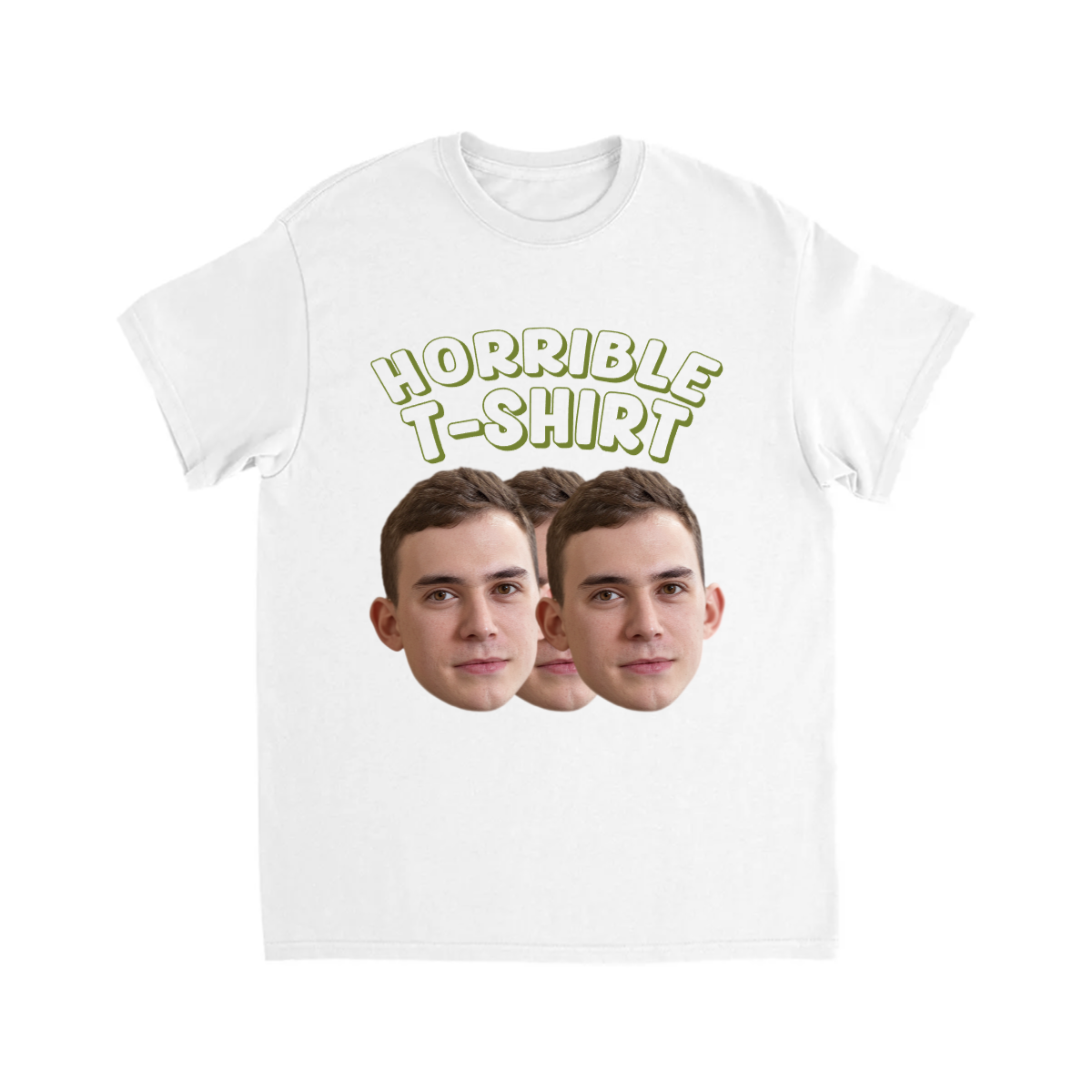 CUSTOM HORRIBLE T-SHIRT