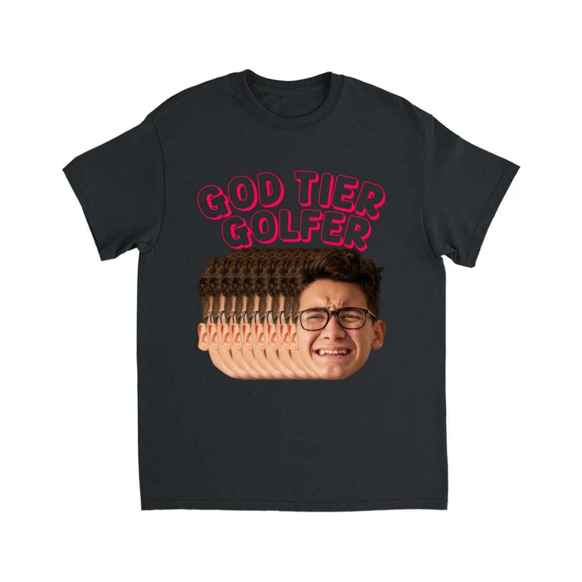 CUSTOM GOD TIER GOLFER T-SHIRT