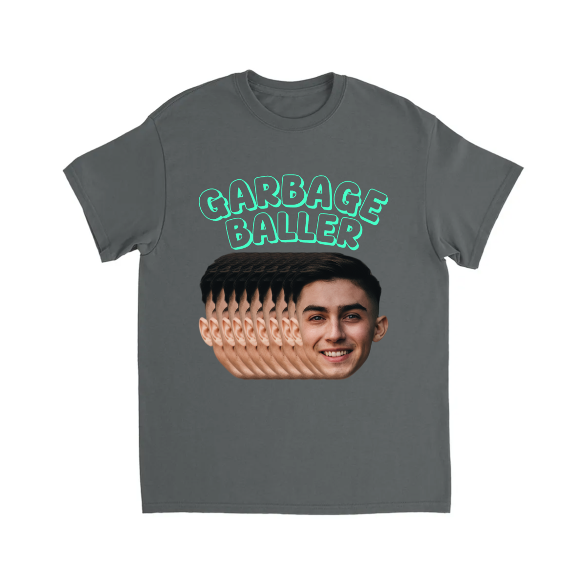 CUSTOM GARBAGE BALLER T-SHIRT