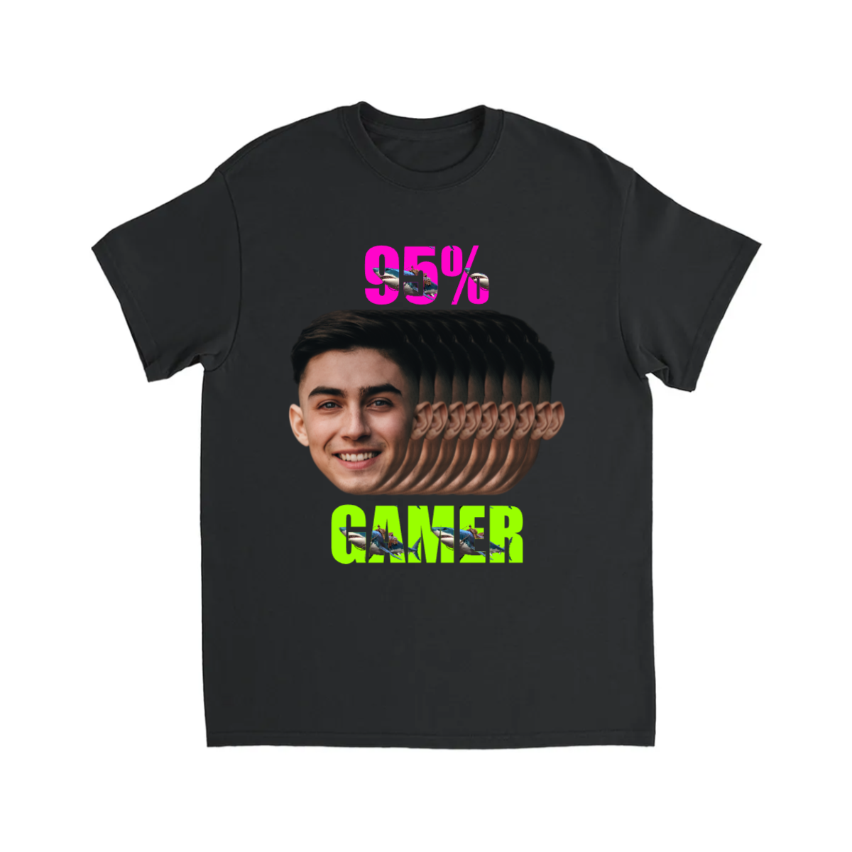 CUSTOM 95% GAMER T-SHIRT