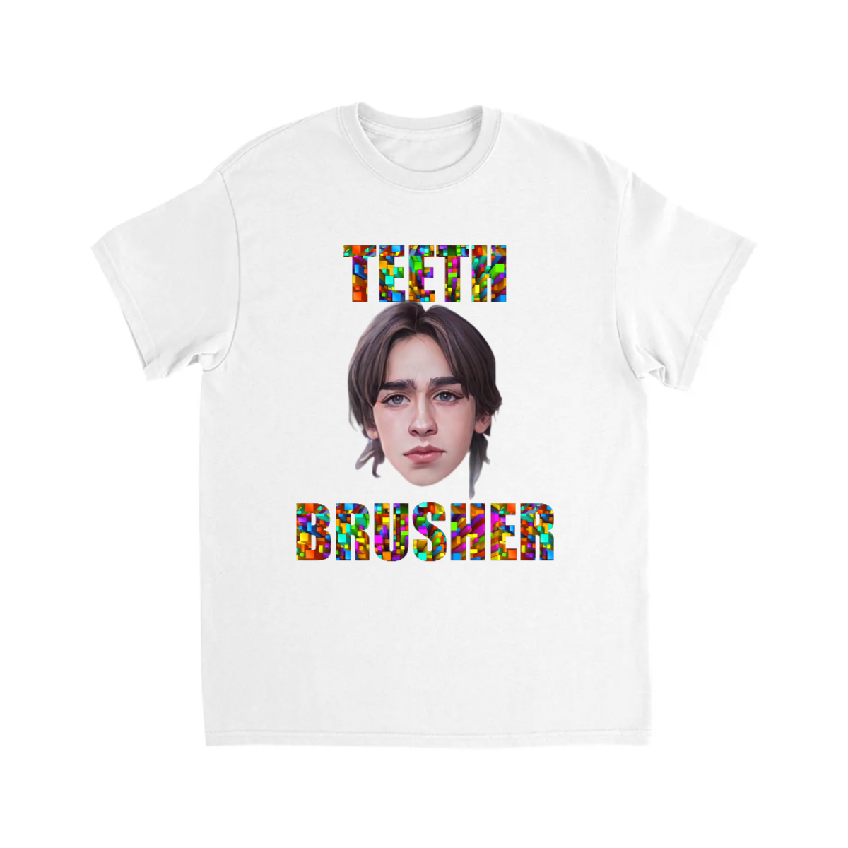 CUSTOM TEETH BRUSHER T-SHIRT