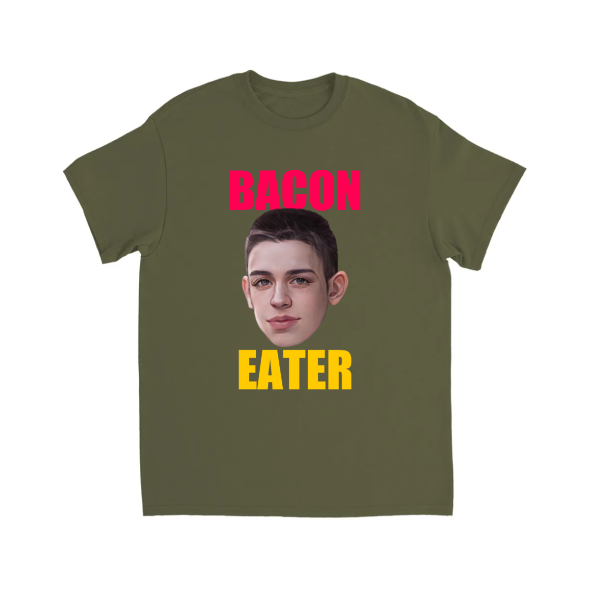 CUSTOM BACON EATER T-SHIRT