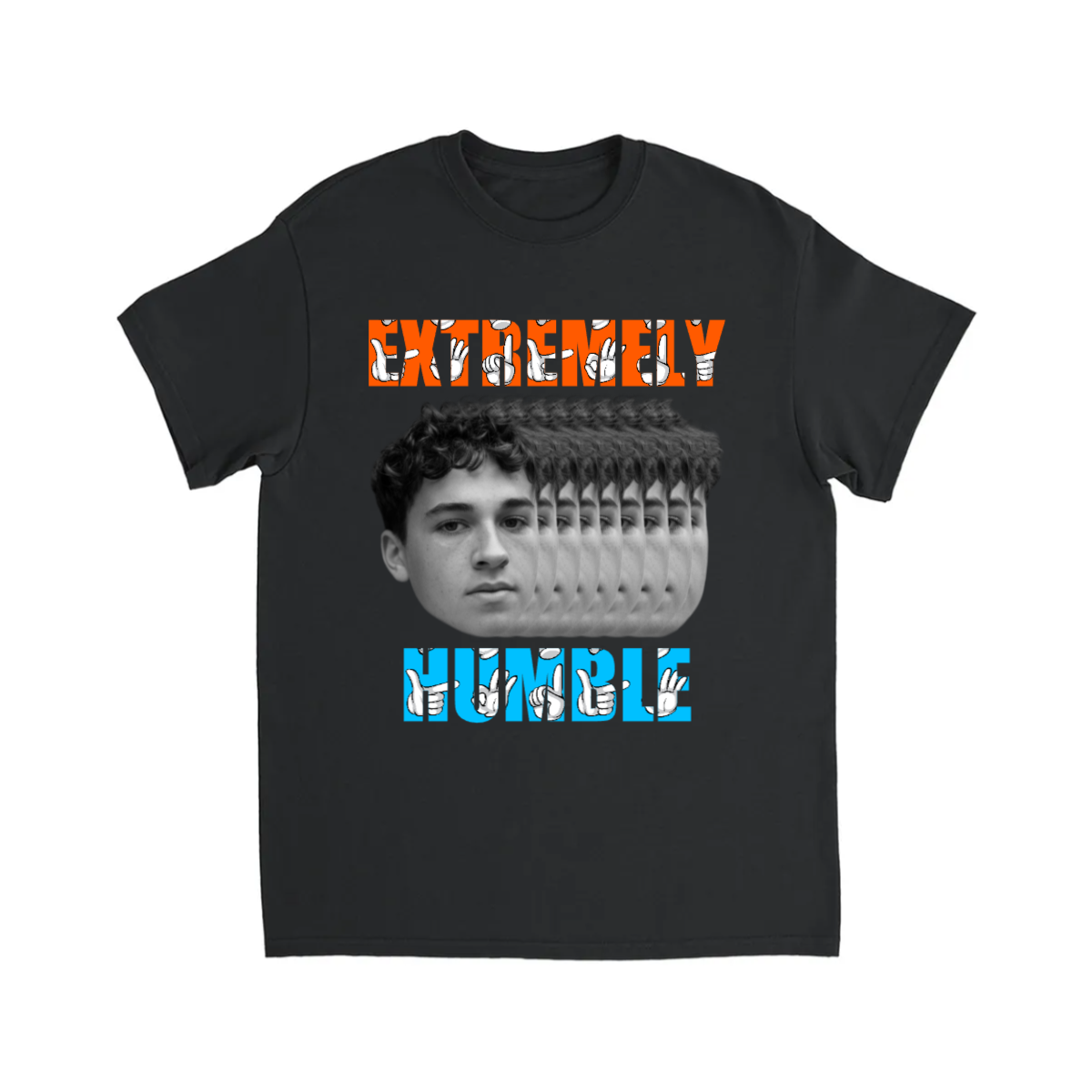 CUSTOM EXTREMELY HUMBLE T-SHIRT