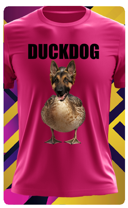 DUCK DOG PET T SHIRT