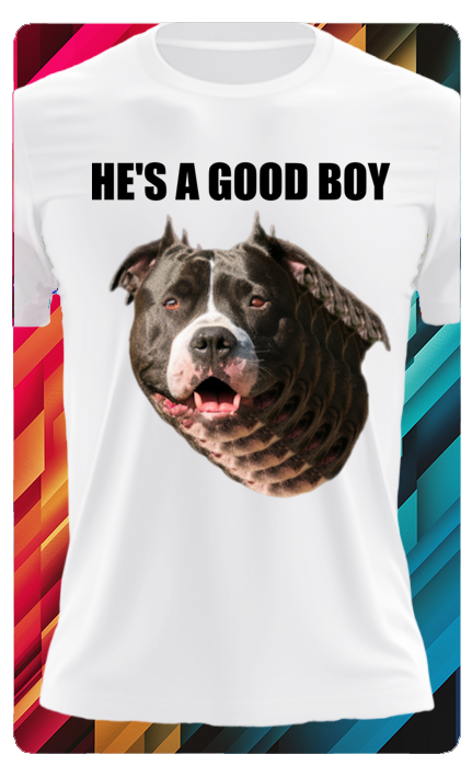 FACE GLITCH PET T SHIRT