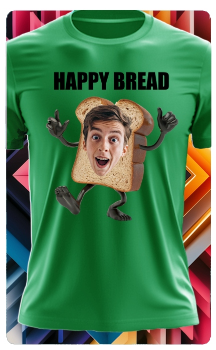 HAPPY BREAD T SHIRT