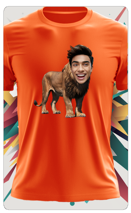 LION T SHIRT (NO TEXT)