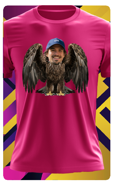 CUSTOM EAGLE TSHIRT