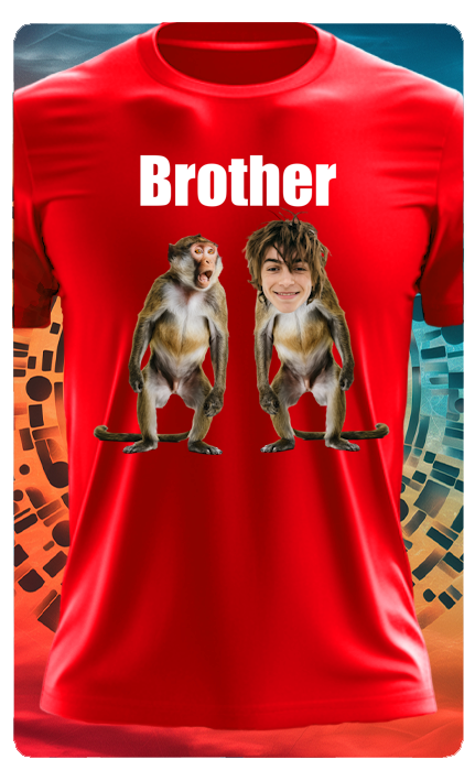 TWO MONKEY'S T SHIRT