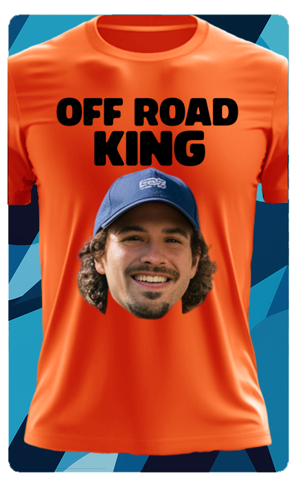 OFF ROADING KING T SHIRT