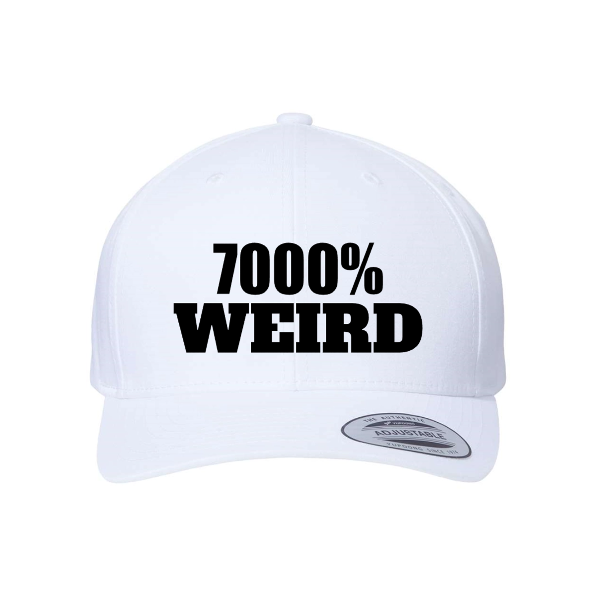 Custom 7000% Weird Snapback Hat